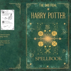 harry potter spellbook-cover