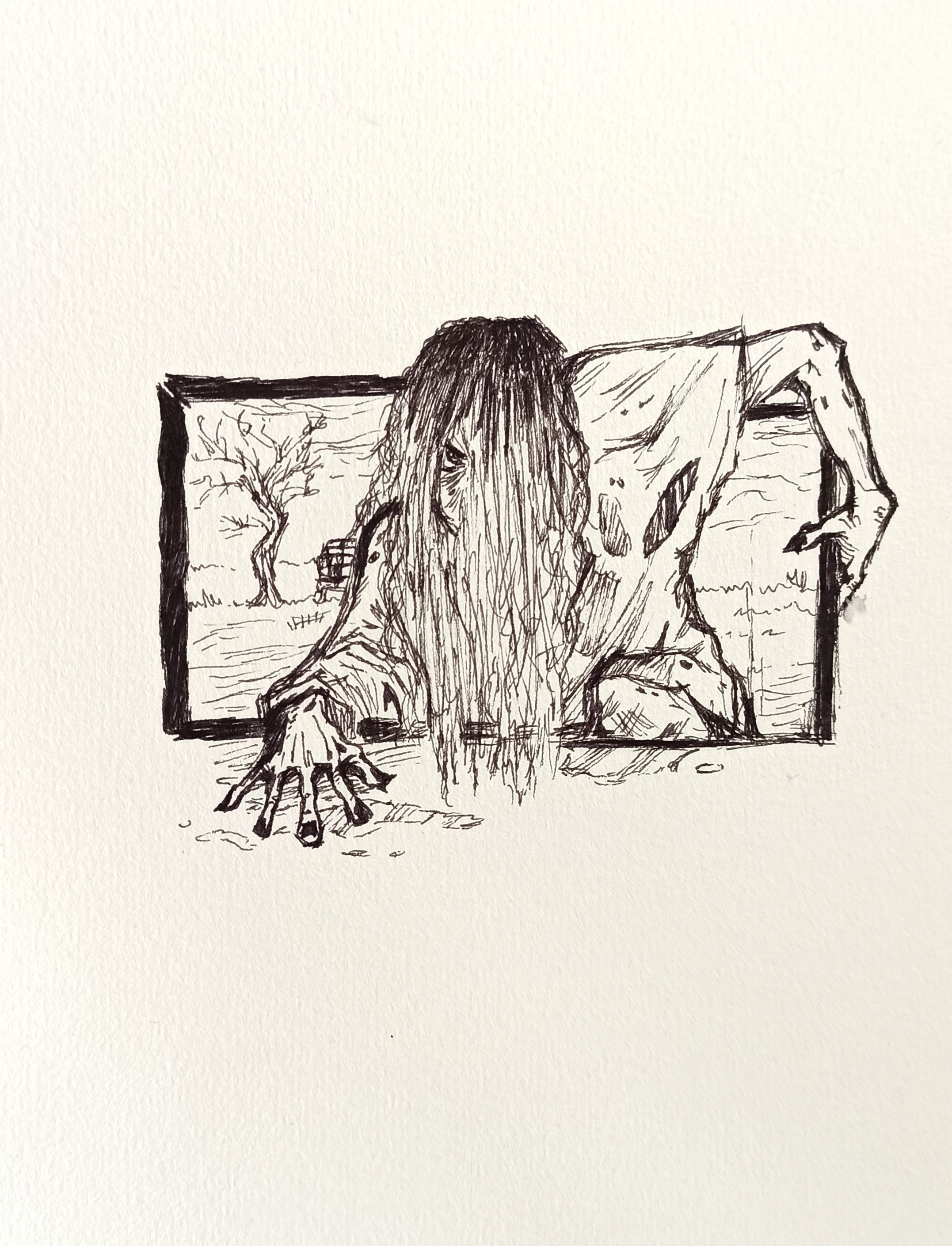 Персонаж из фильма "Звонки"