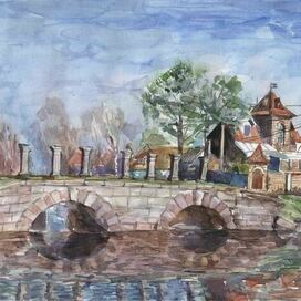 Шандорный мост в Шлиссельбурге