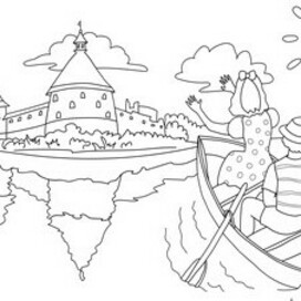 Раскраска Шлиссельбург