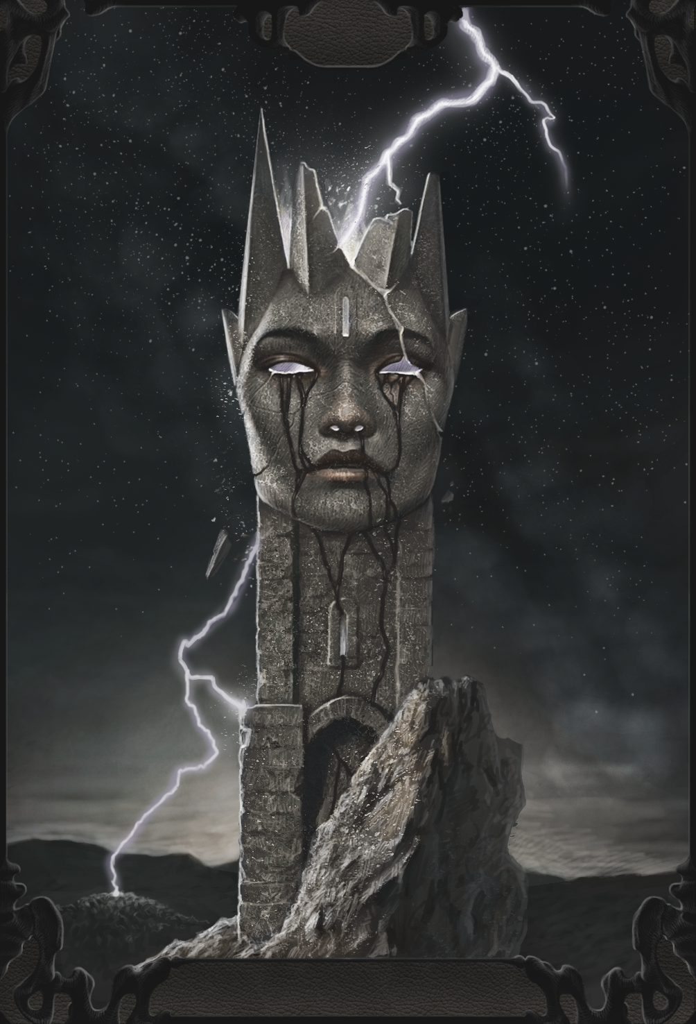 Иллюстрация Башня в стиле компьютерная графика | Illustrators.ru