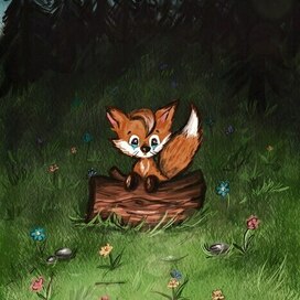 Лисенок потерялся 