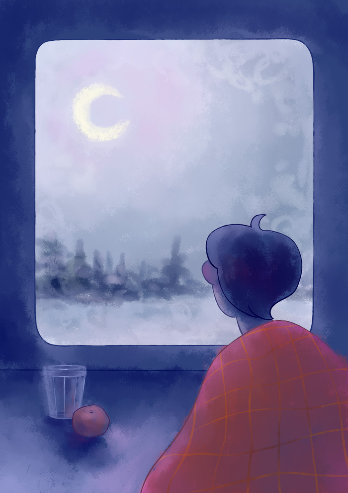 Иллюстрация "Чук и Гек" в стиле компьютерная графика