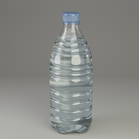 Бутылка воды 3D