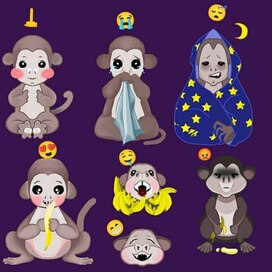 Стикерпак Babuinada