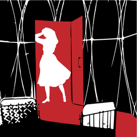 Иллюстрация к роману "451 по Фаренгейту"