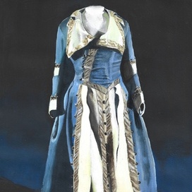 Мундирное платье Екатерины Великой