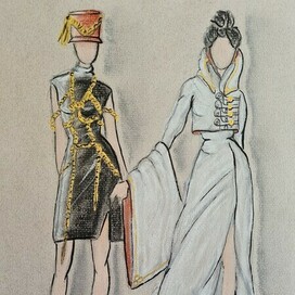 Коллекция вдохновленная русской военной формой 18 века