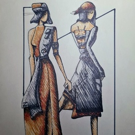 Эскизы Military style