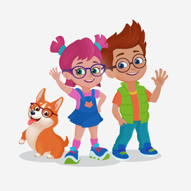 Иллюстрация для сайта  Детского центра зрения