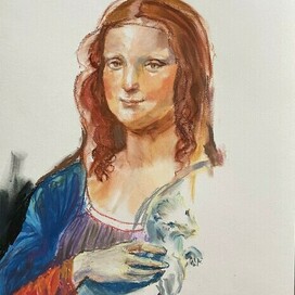 Джоконда с горностаем