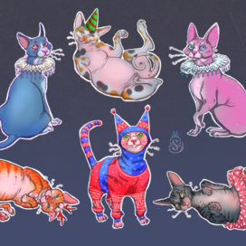 Sphinxes Stickers
