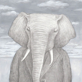 Слон в пальто
