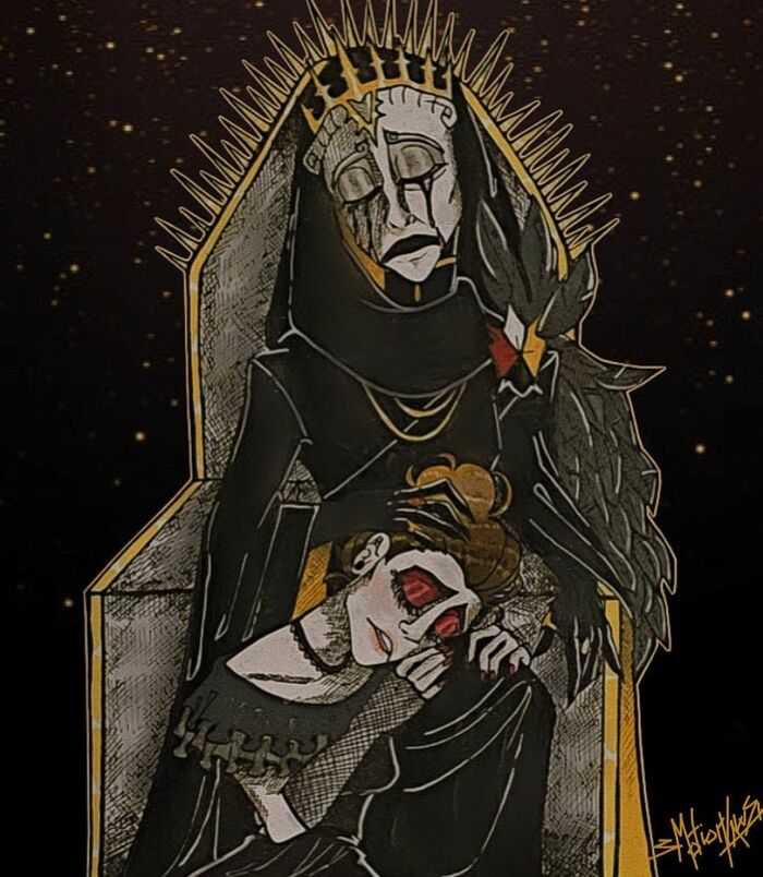 Иллюстрация Лорд и Девушка в стиле готический | Illustrators.ru