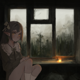 Немного атмосферы с эльфом