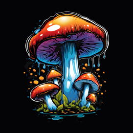 Нейро иллюстрация.