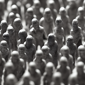 Нейро иллюстрация.