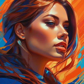 Нейро иллюстрация.