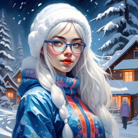 Нейро иллюстрация.