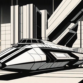 Нейро иллюстрация.