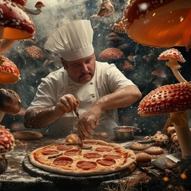 Нейро иллюстрация.