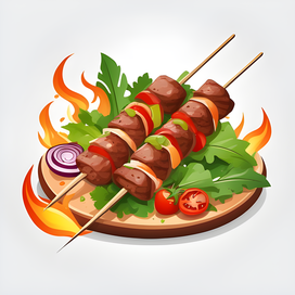 Нейро иллюстрация.