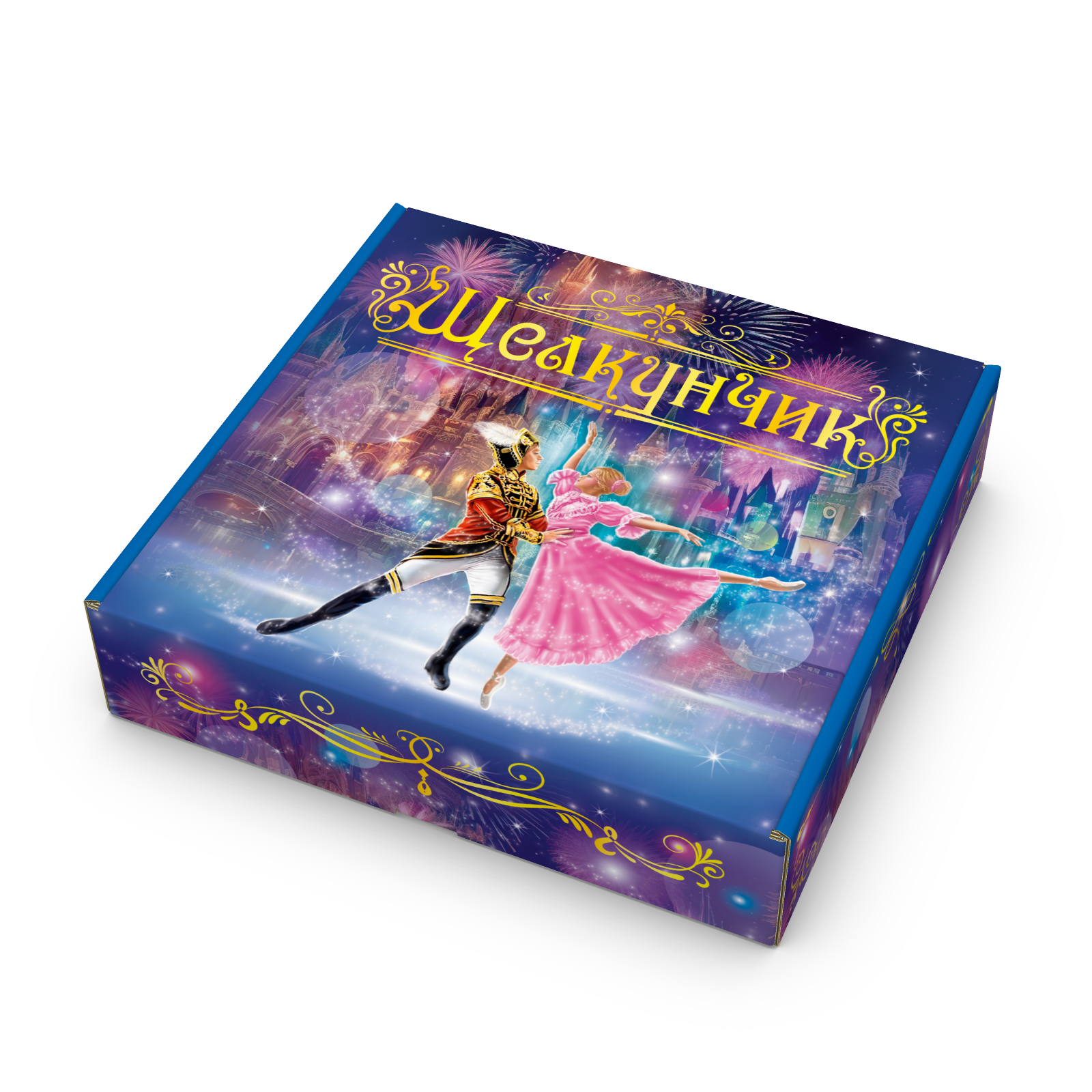 Иллюстрация Упаковка подарочная Щелкунчик в стиле детский, книжная