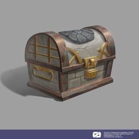 Концепт арт.Сундук.Concept art.Chest.