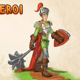 Hero! - Concrpt art