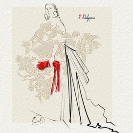 Fashion illustration Jean Paul Gaultier SS’24