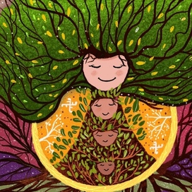 Метафорическая карта. Сила рода