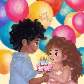 Иллюстрации к дню рождения 