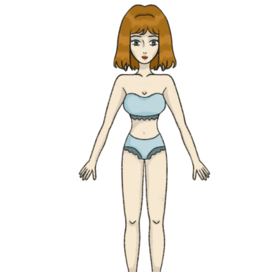 дизайн бумажной куклы