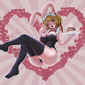 art - sweet bunny