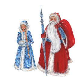 Персонажи. Дед Мороз и Снегурочка