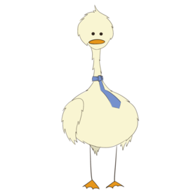 Горький Григорий - маскот олицетворяющий офисную работу