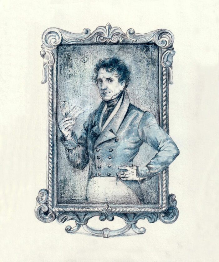 Иллюстрация Илл. к роману С. Кларк "Джонатан Стрендж и мистер