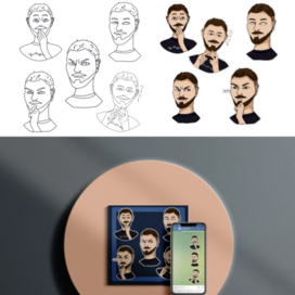 Персональные стикеры/ personal stickers