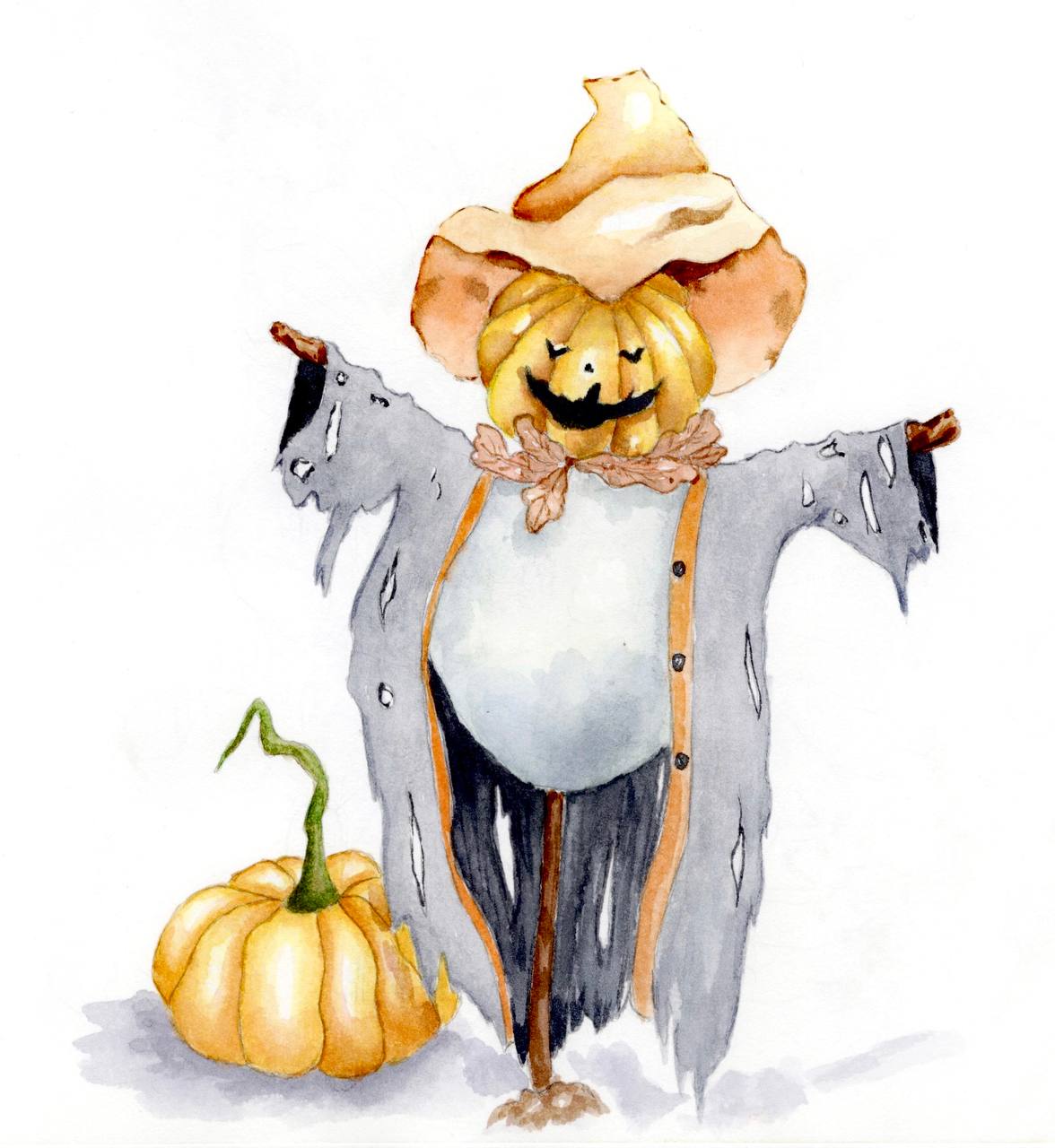 Осеннее пугало