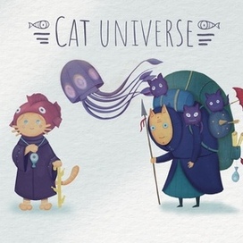 Дизайн персонажей “Cats Universe”