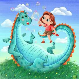 Девочка и дракон 