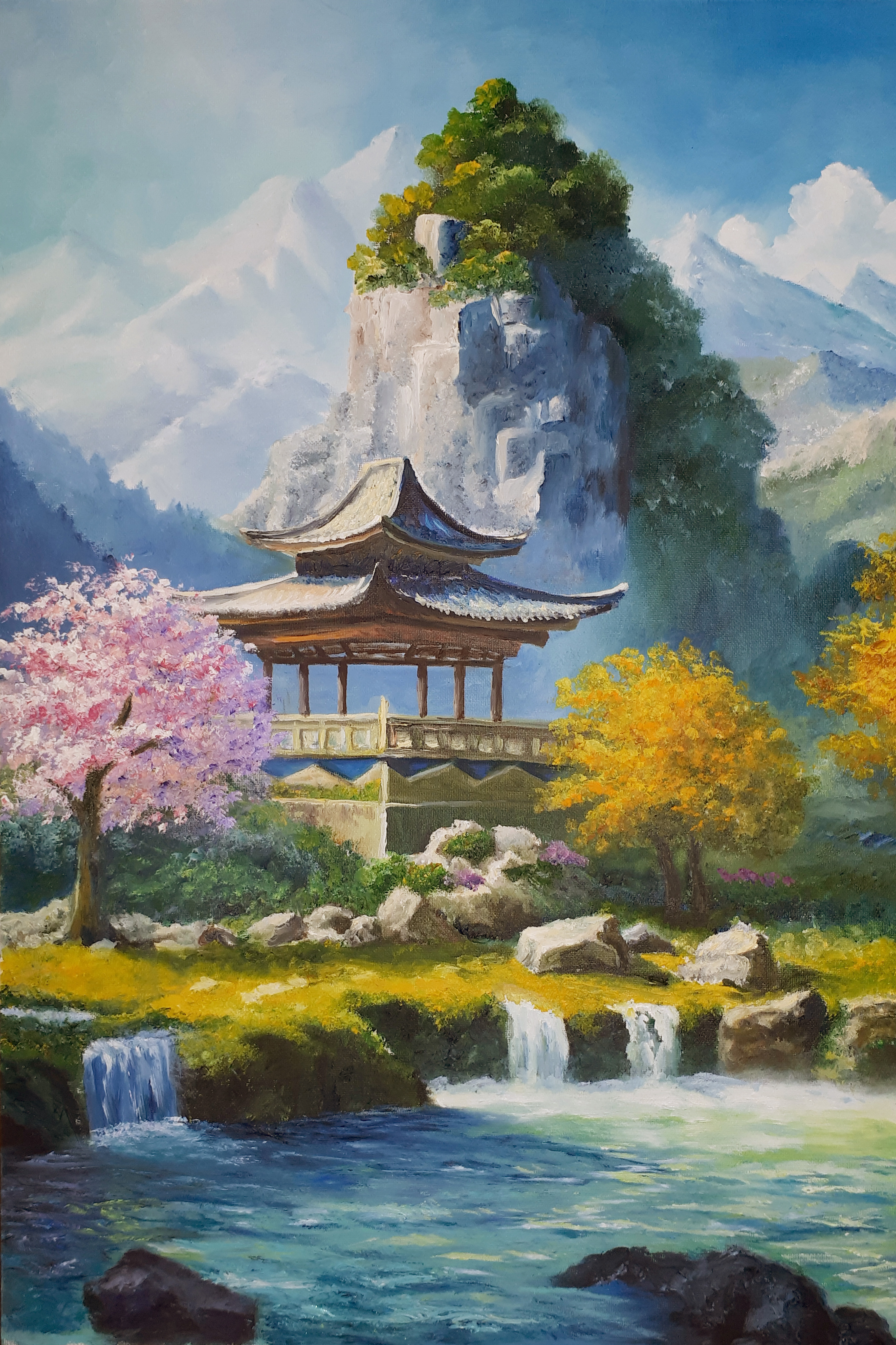 Где встретились весна и осень