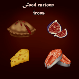 Иконки еды 