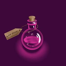 Колба с волшебным эликсиром