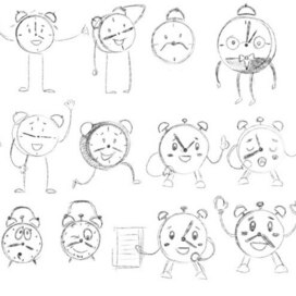 Маскот "Часы"