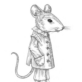 "Мышка в пальтишке"