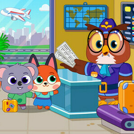 Иллюстрация для игры Airport for children