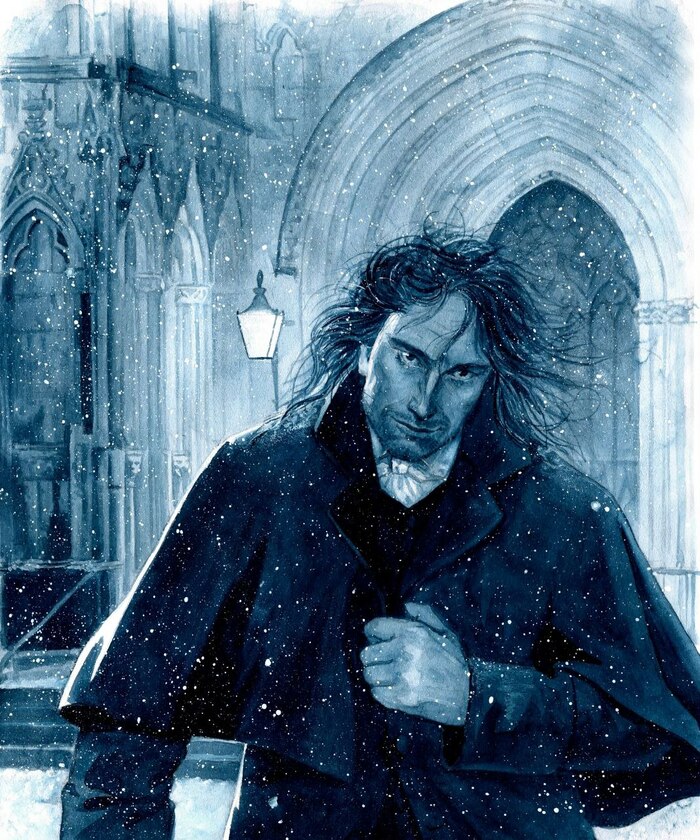 Иллюстрация Ил. к роману С. Кларк "Джонатан Стрендж и мистер