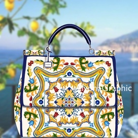 Моя fashion иллюстрация: сумка Dolce&Gabbana 