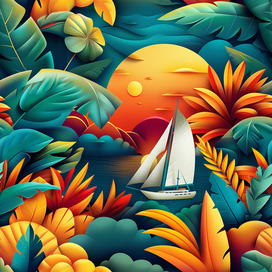 Паттерн Летний вечер